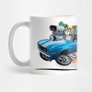 Z RATED blue 1969 Camaro Z28 RS Mug